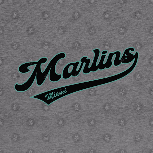 Miami Marlins by Cemploex_Art